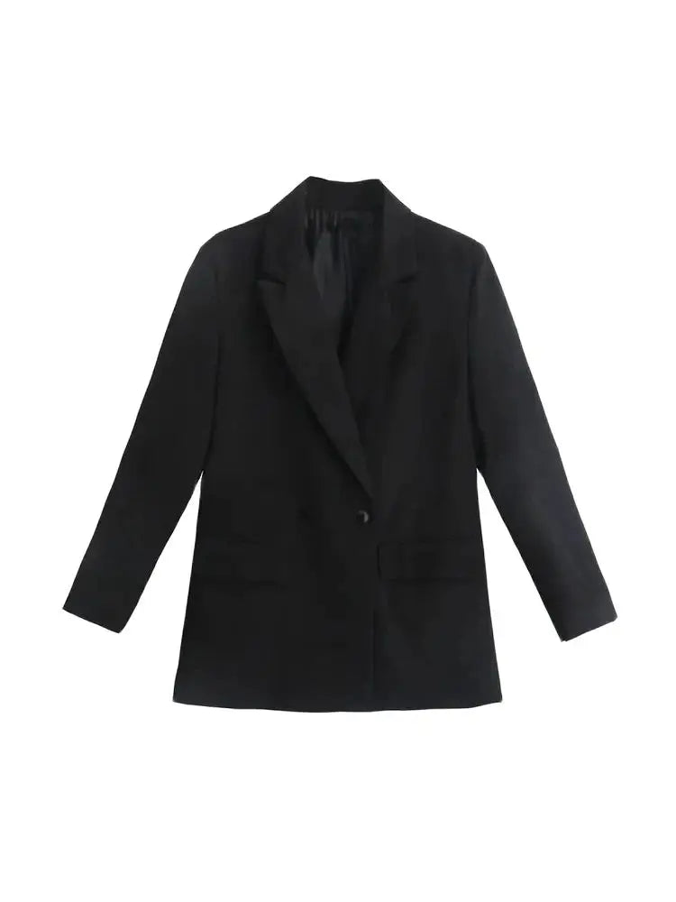 The Élan Double-Breasted Blazer Women