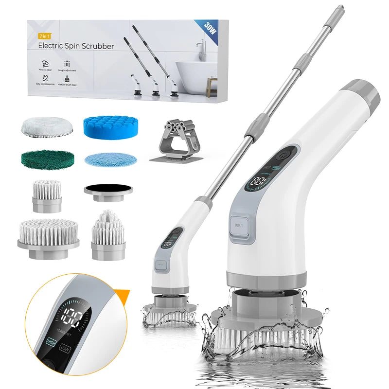 PowerSpin Pro™ Electric Scrubber