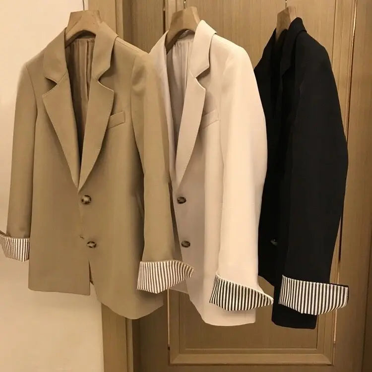 The Luxe Contrast Blazer