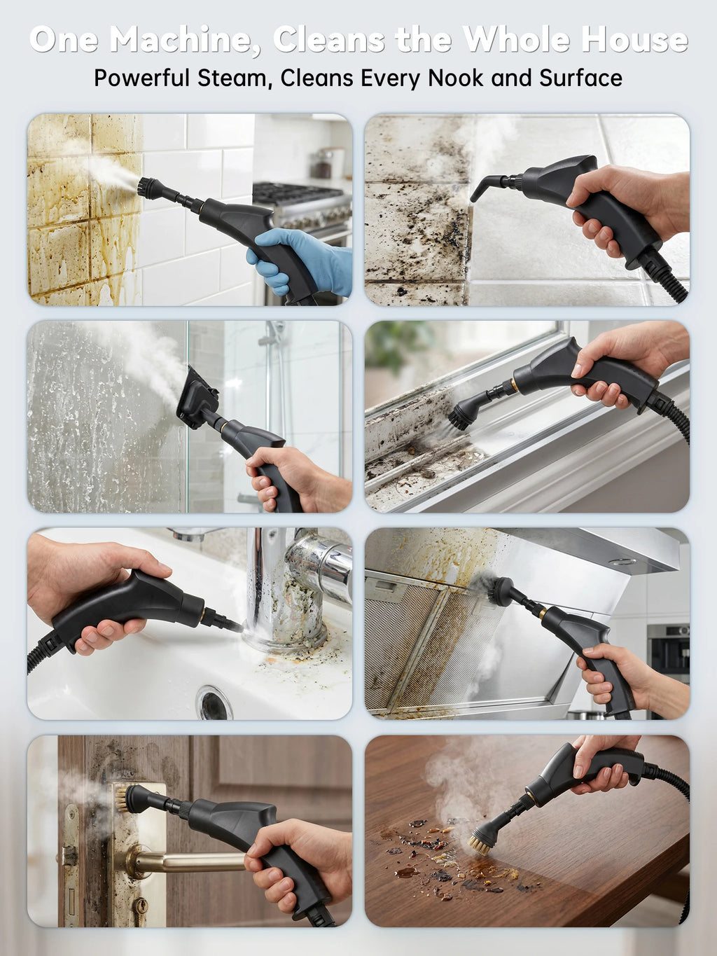 High-Pressure Portable Steam Cleaner