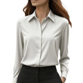 The Auréline Satin Blouse