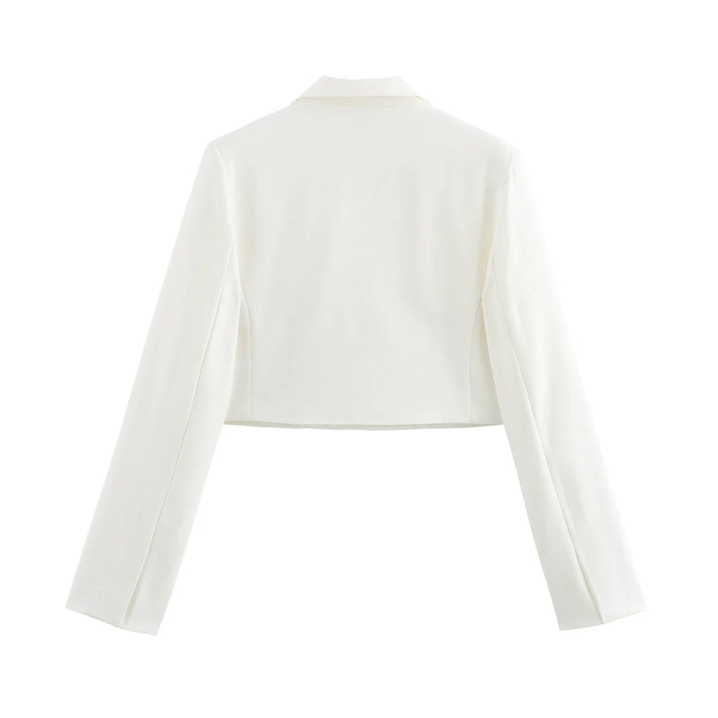 The Virelle Crop Blazer Women