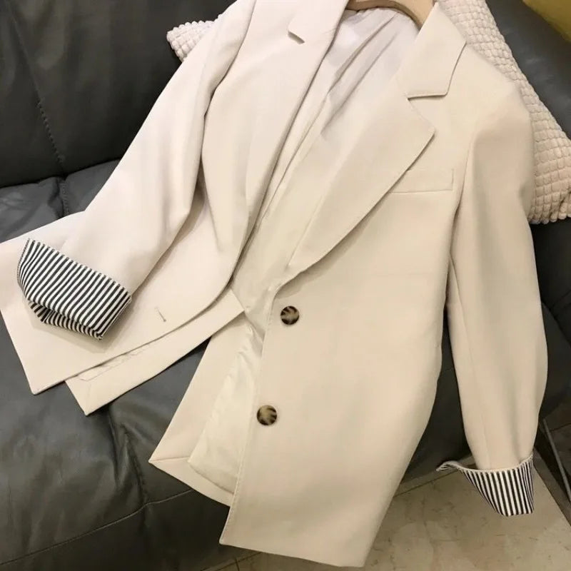 The Luxe Contrast Blazer