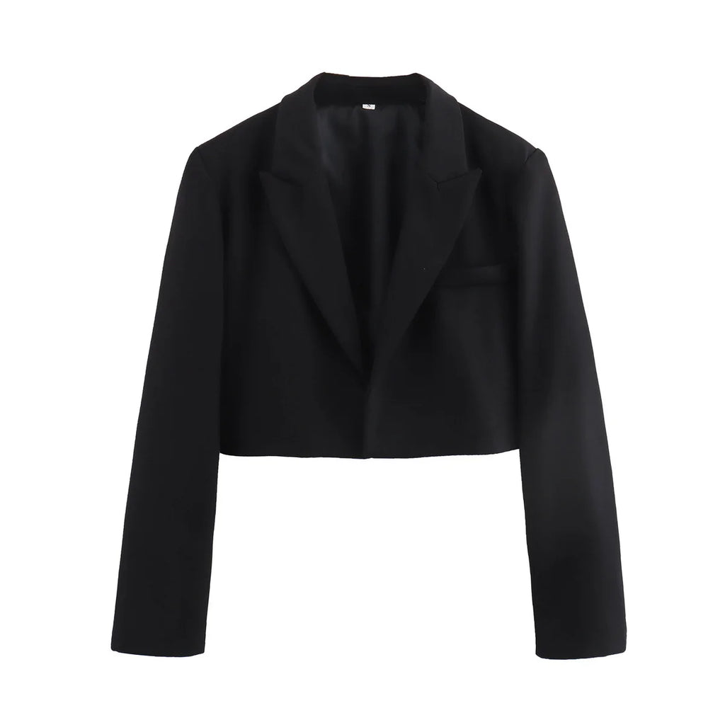 The Virelle Crop Blazer Women