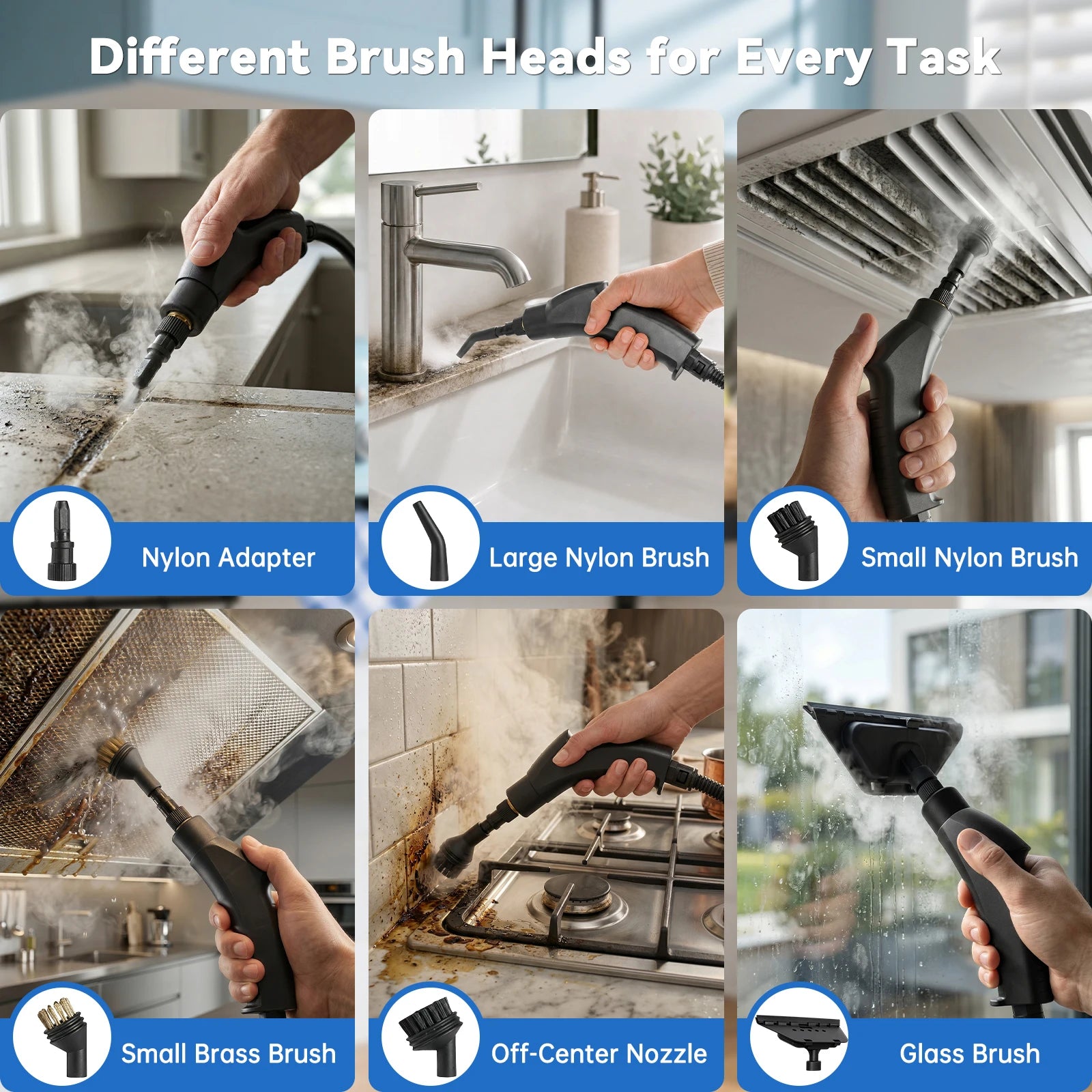 High-Pressure Portable Steam Cleaner