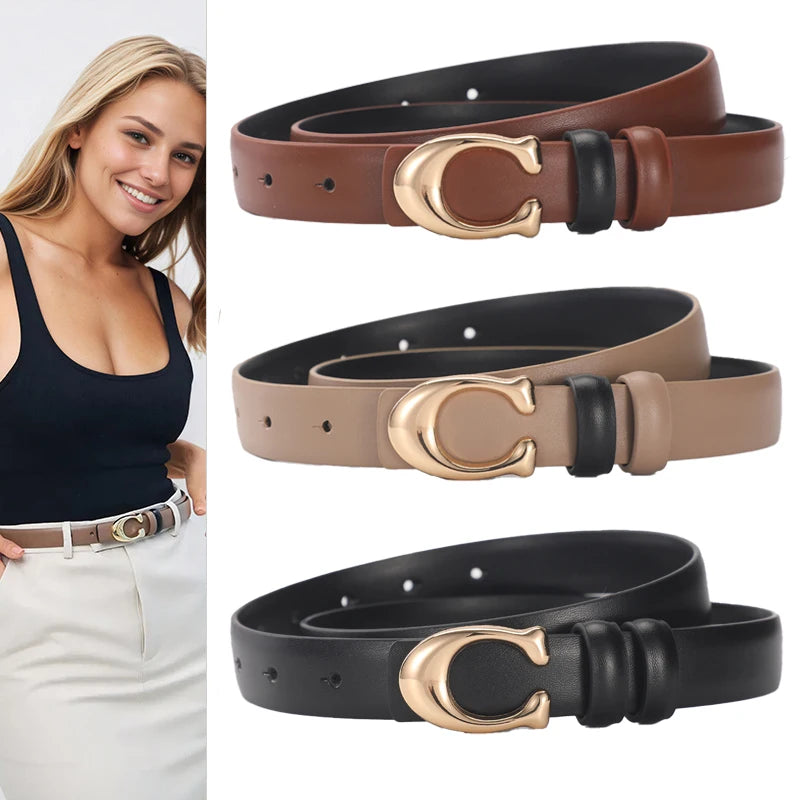 The Elegance Double-Sided Belt Women's