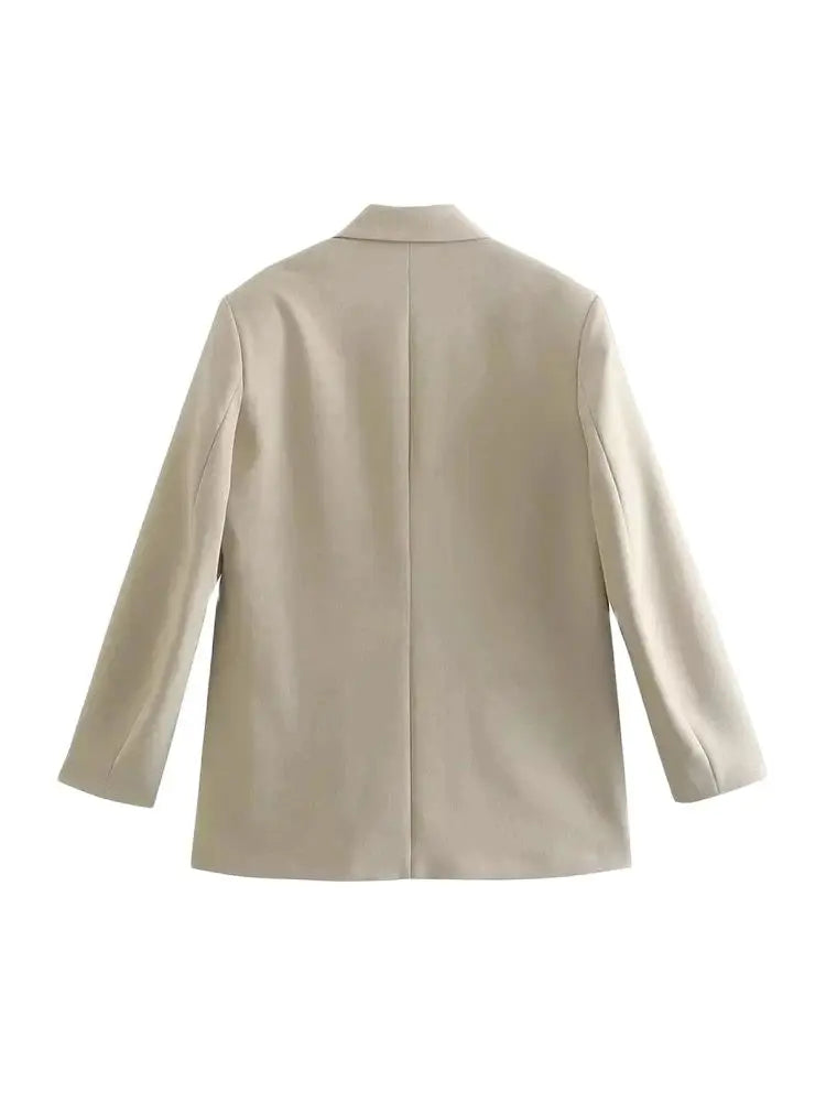 The Élan Double-Breasted Blazer Women