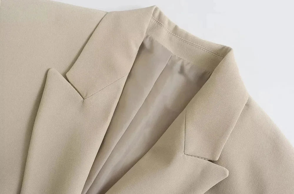 The Élan Double-Breasted Blazer Women