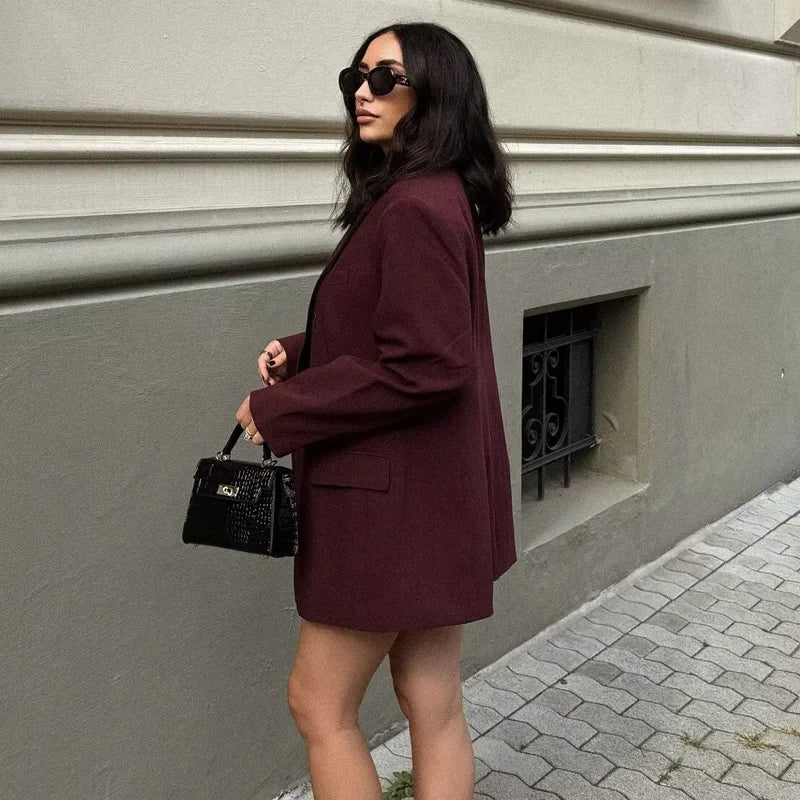 The Veloura Straight Blazer Women's