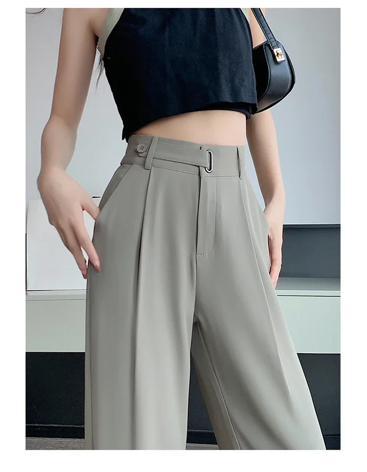 The Seoulé Wide-Leg Trousers Women's