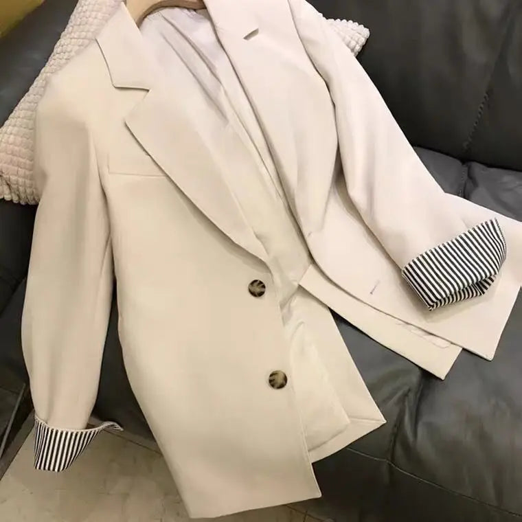 The Luxe Contrast Blazer