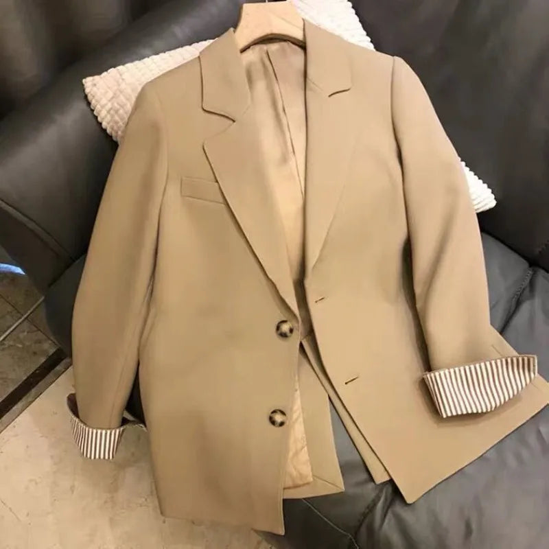 The Luxe Contrast Blazer