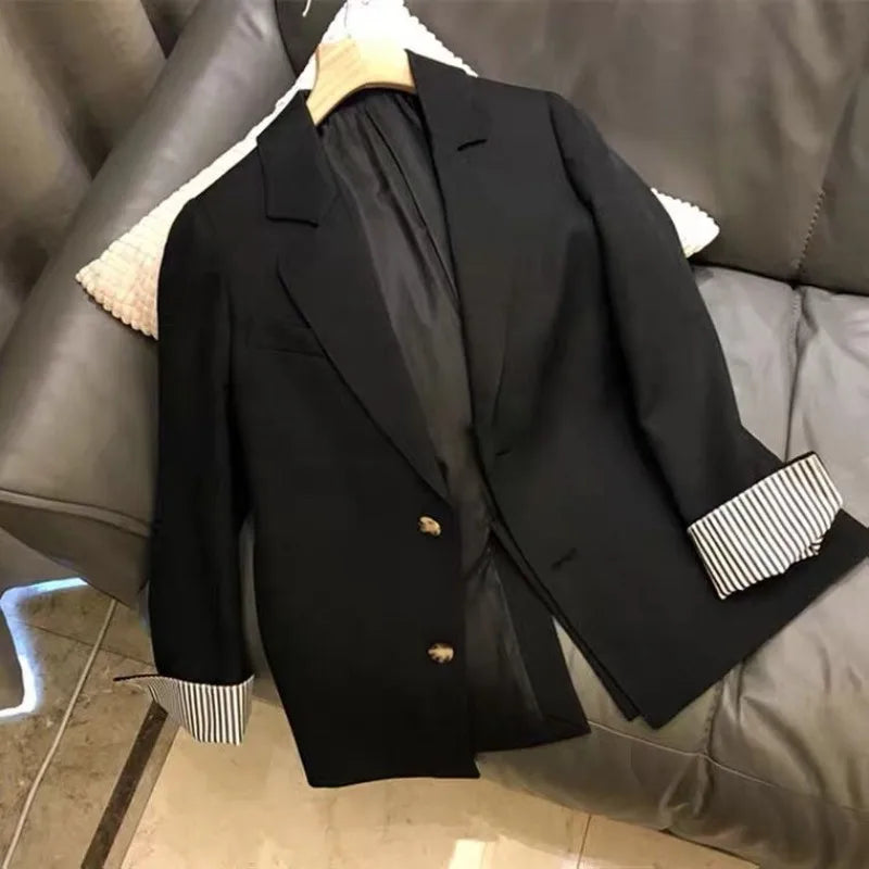 The Luxe Contrast Blazer