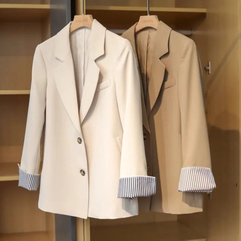 The Luxe Contrast Blazer