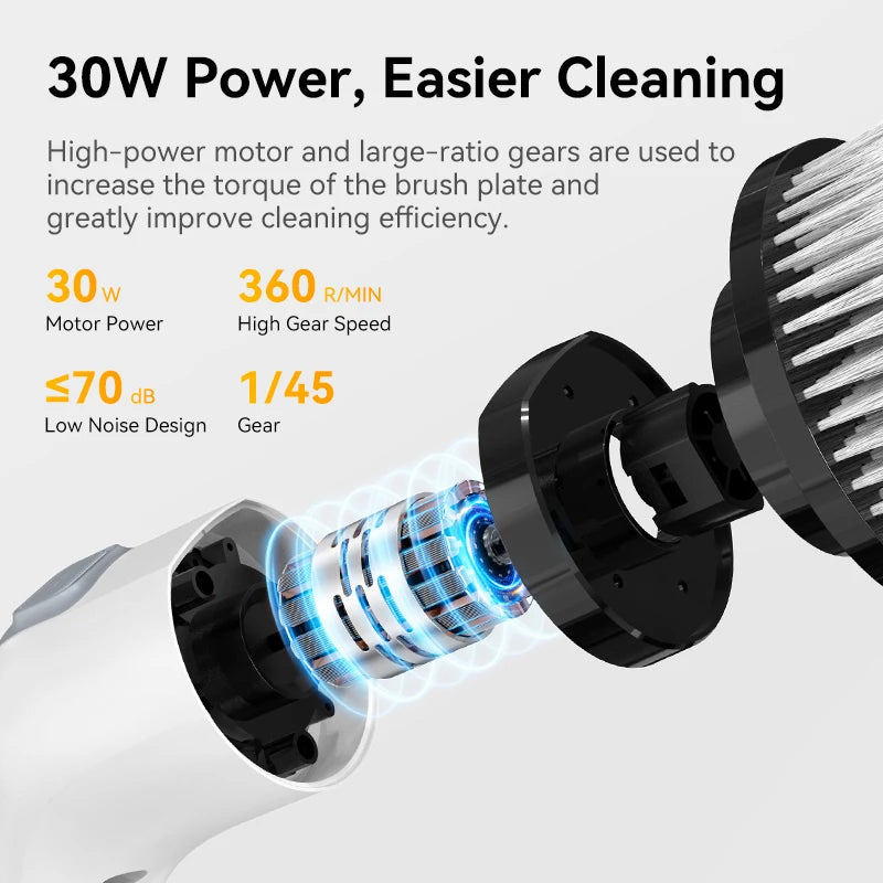 PowerSpin Pro™ Electric Scrubber