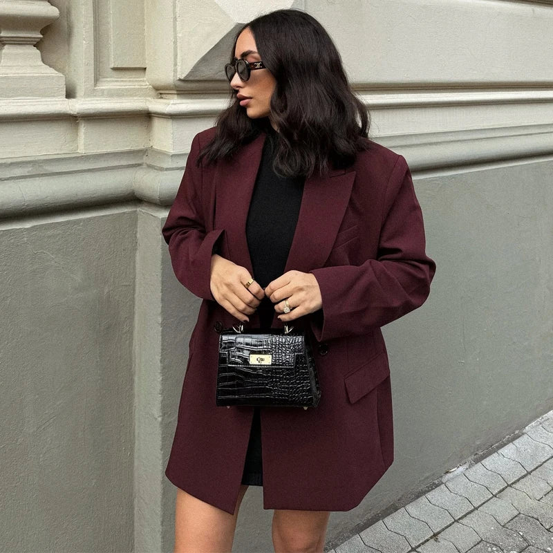 The Veloura Straight Blazer Women's