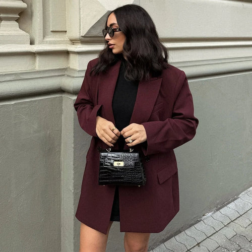 The Veloura Straight Blazer Women's