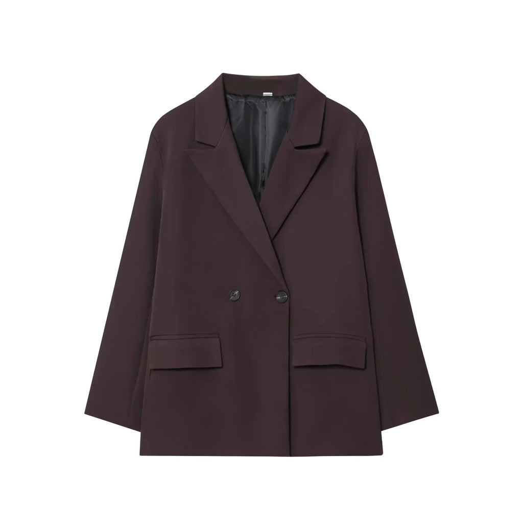 Trendy Elegant Double-Breasted Women’s Blazer