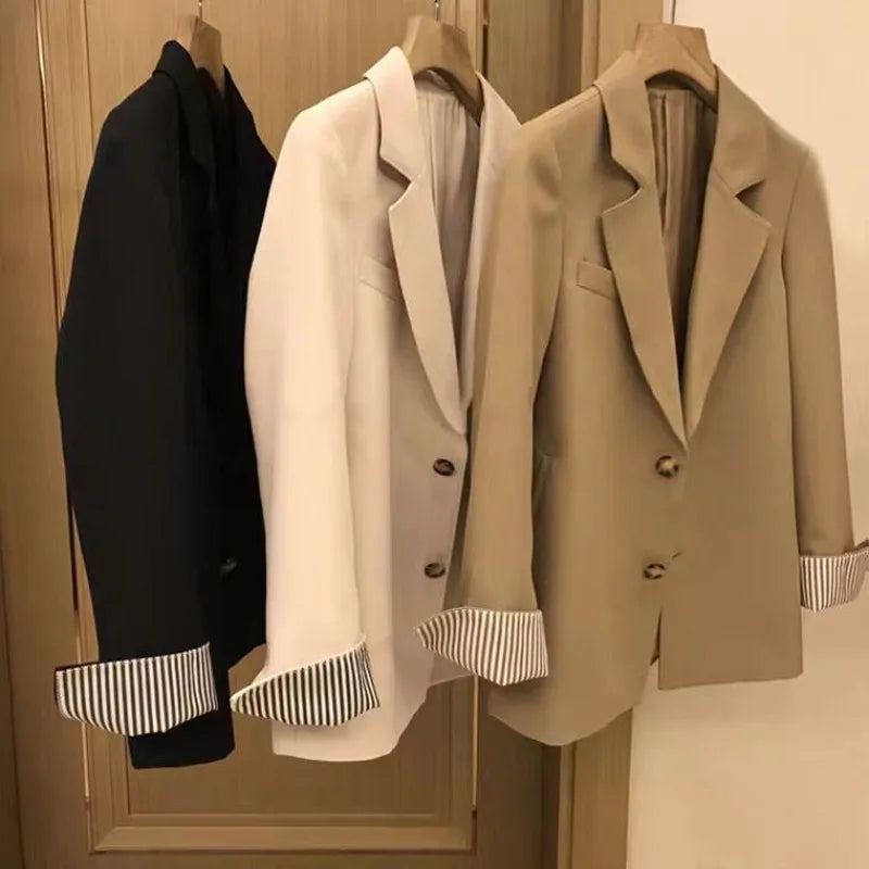 The Luxe Contrast Blazer
